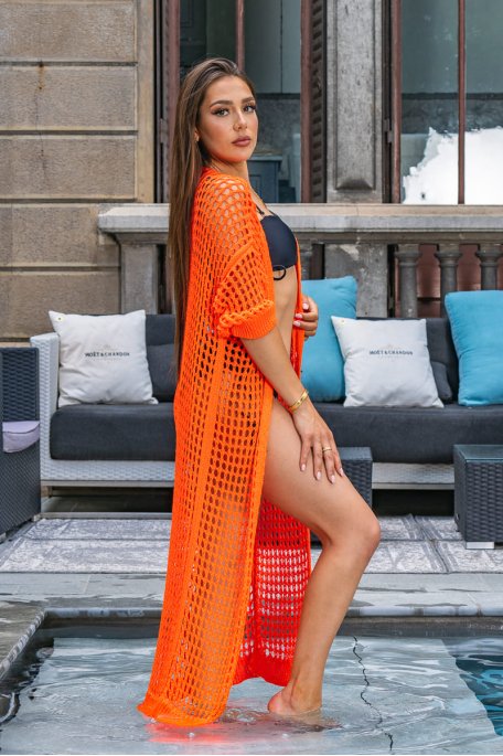 Gilet long sales plage femme