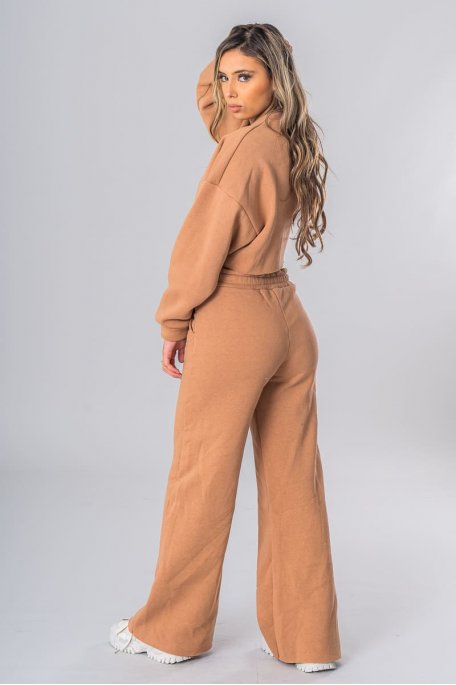 Ensemble de jogging oversize beige - Cinelle Paris, mode femme tendance