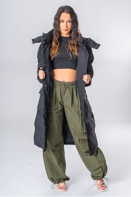 Long black jacket