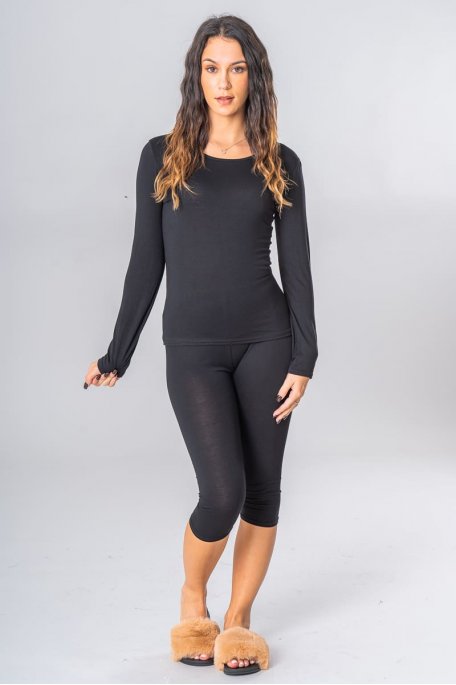 Short black leggings - Cinelle Paris