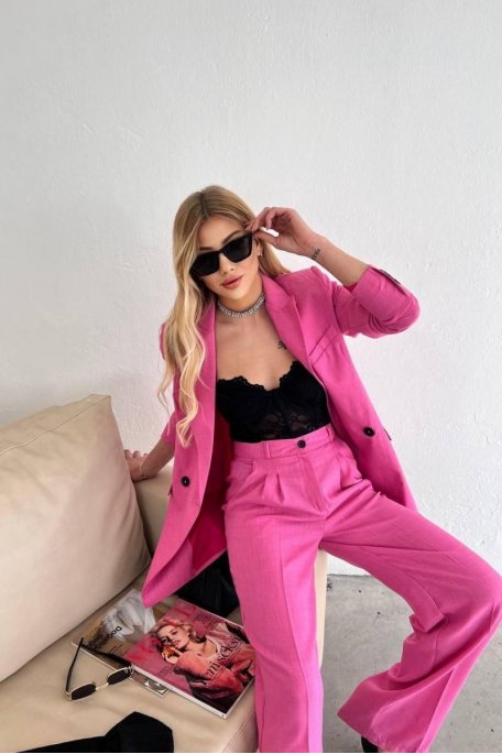 Pink large suit set