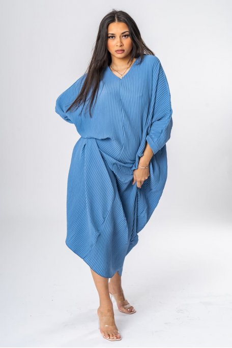 copy of Plissee-Kleid schwarz