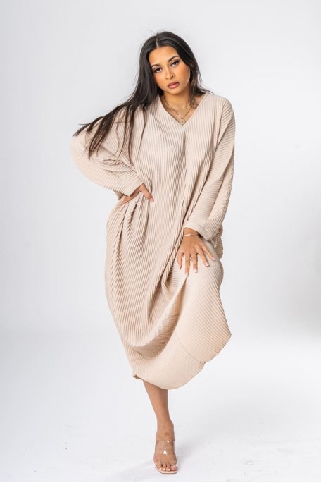 copy of Plissee-Kleid schwarz