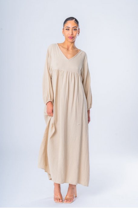 copy of Robe longue gaz de coton