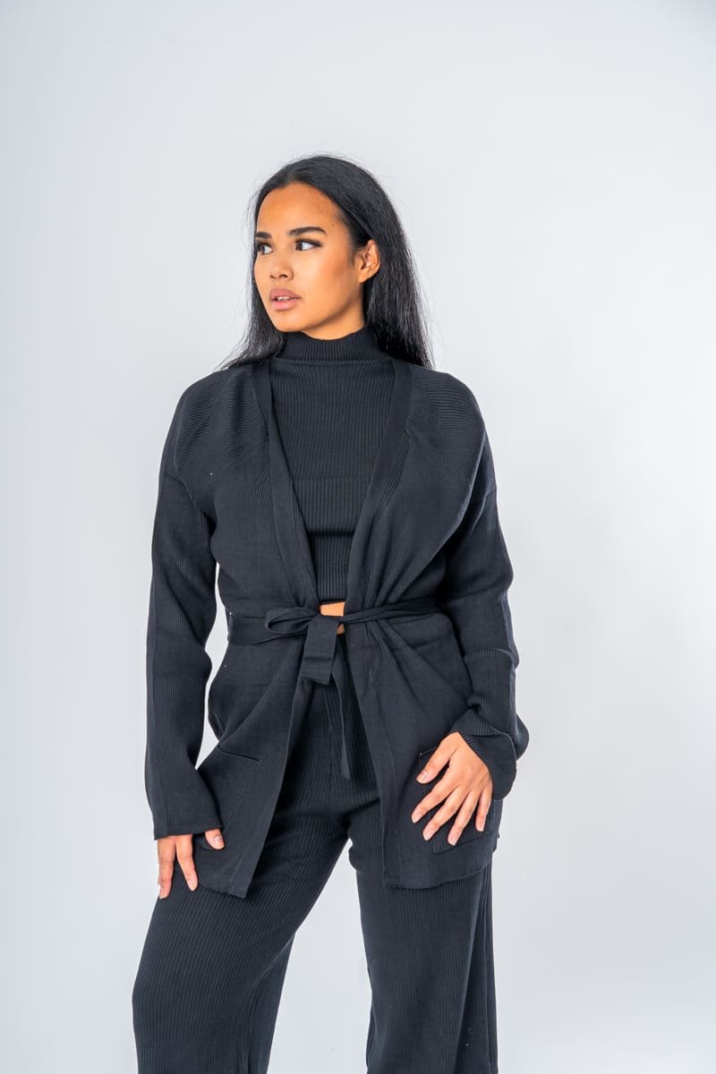 Ensemble moulant noir - Cinelle Paris, mode femme tendance.