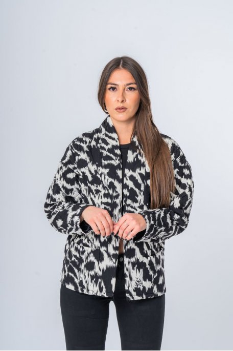 Veste imprimé animal femme deals