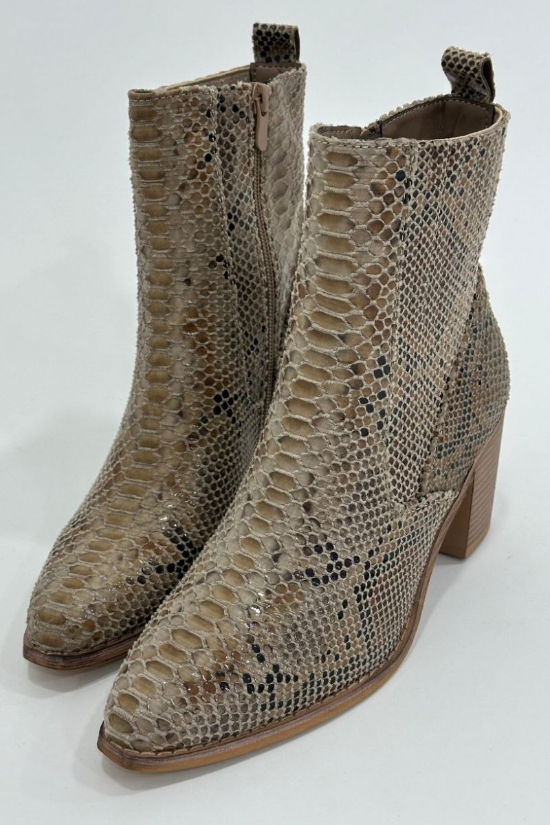 Bottes croco femme shop