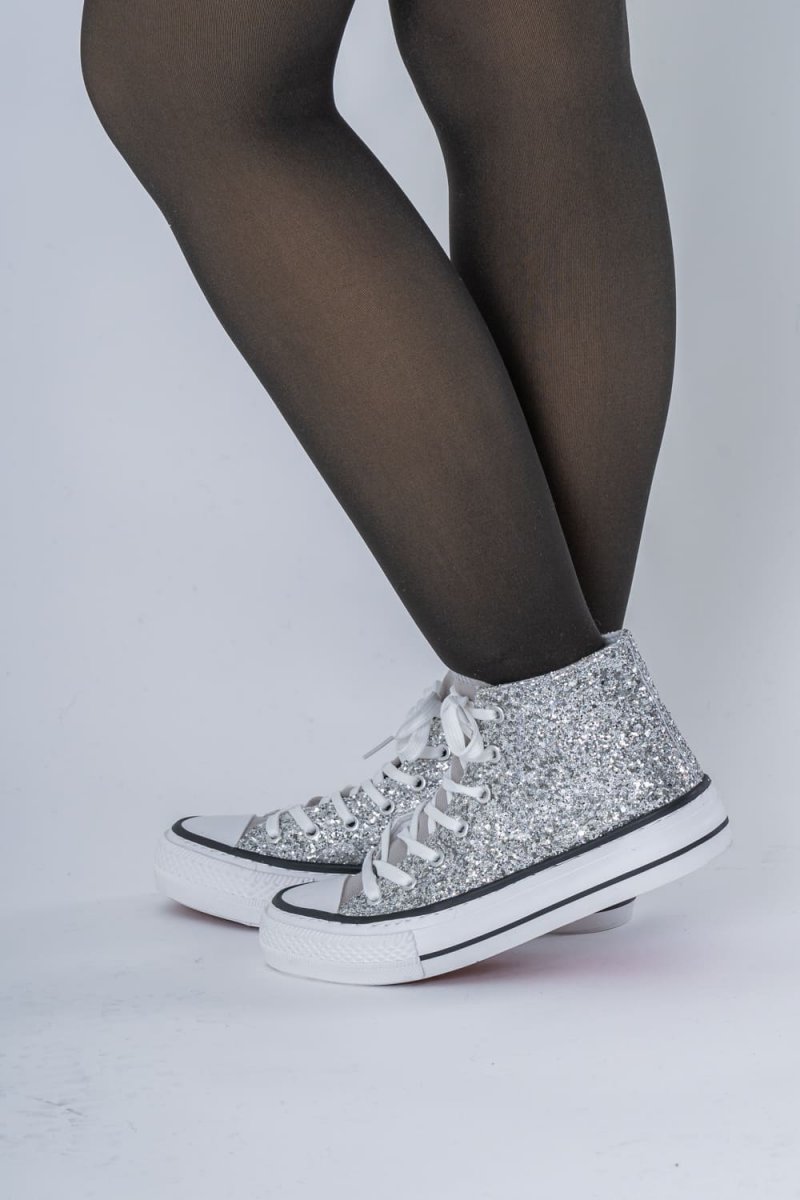 basket paillette femme pas cher