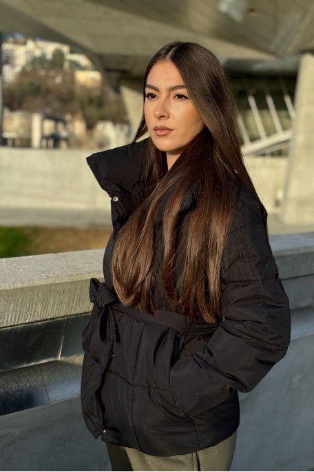 Doudoune fourrure femme courte hotsell