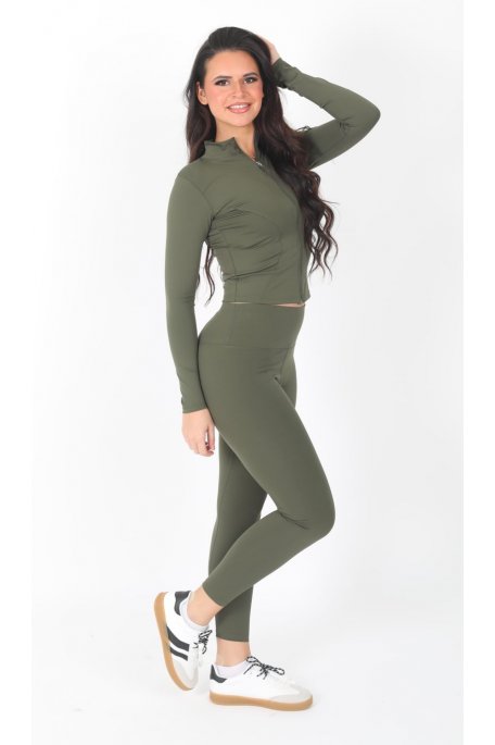 Khaki sports set