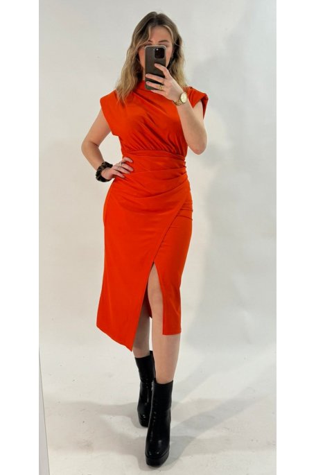 copy of Black dress with slit