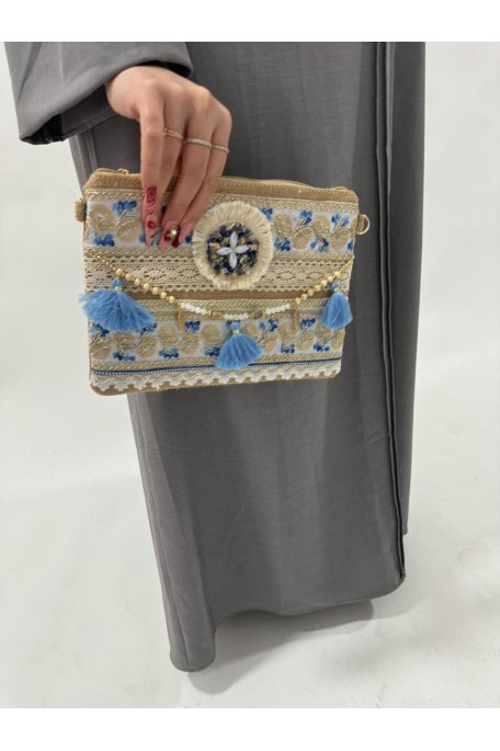 Bohemian clutch bag Yvana