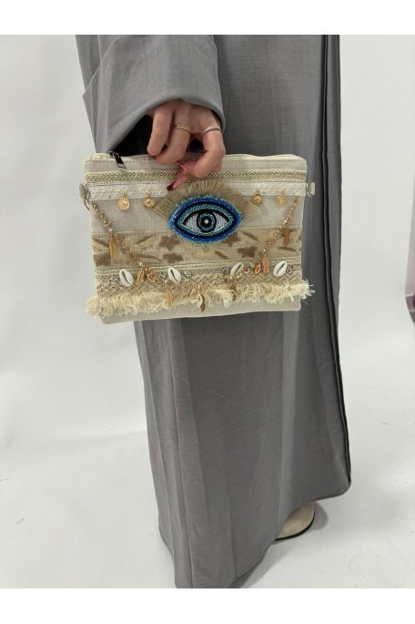 copy of Bohemian clutch bag Yvana