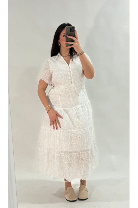 Light white dress