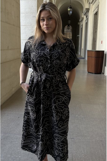 Kleid Schwarz