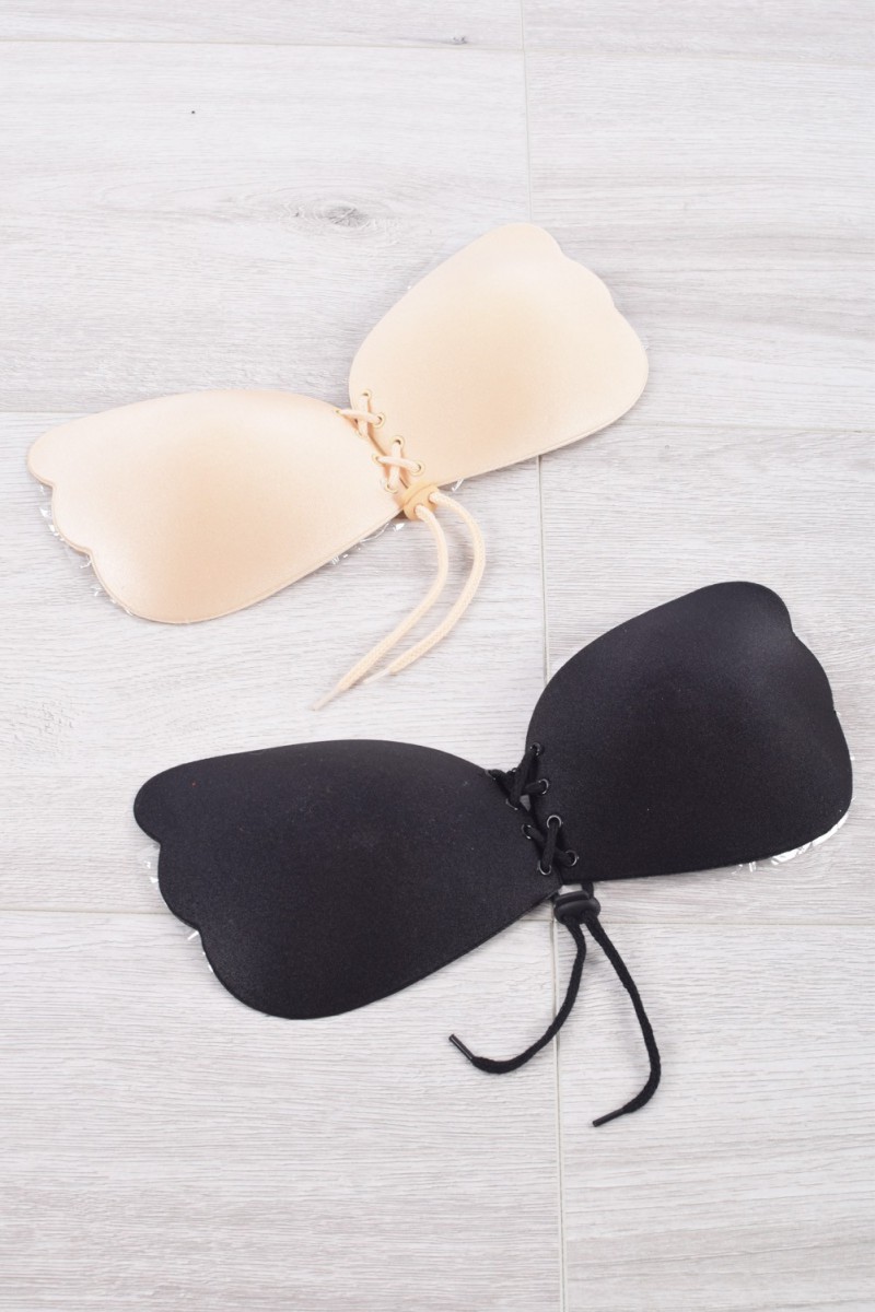 soutien gorge noir sans bretelle