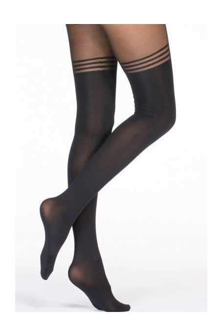 Collants rayés