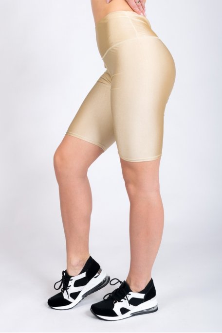 Beige cycling shorts