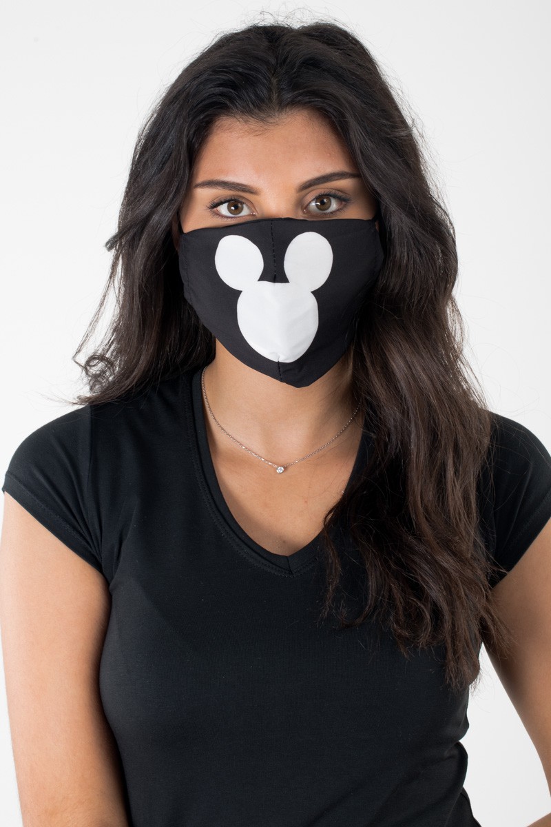 Mickey-Mouse-Maske rosa