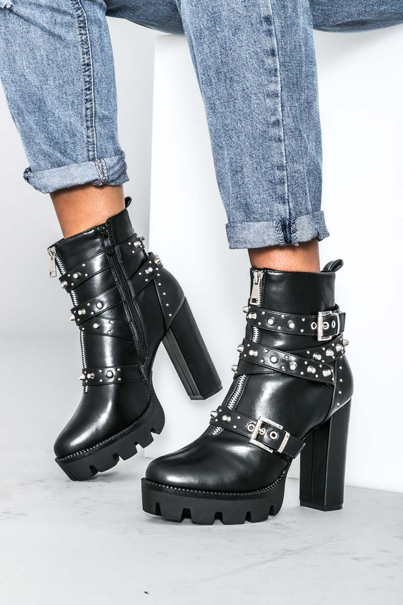 bottines cloutées asos