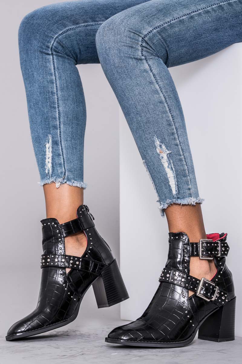 bottines cloutées asos