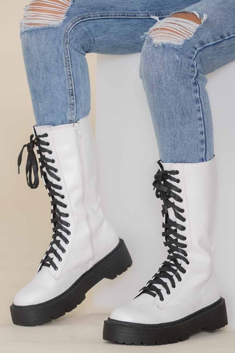 bottes plateforme
