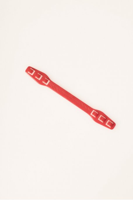 Attache pour masque rouge