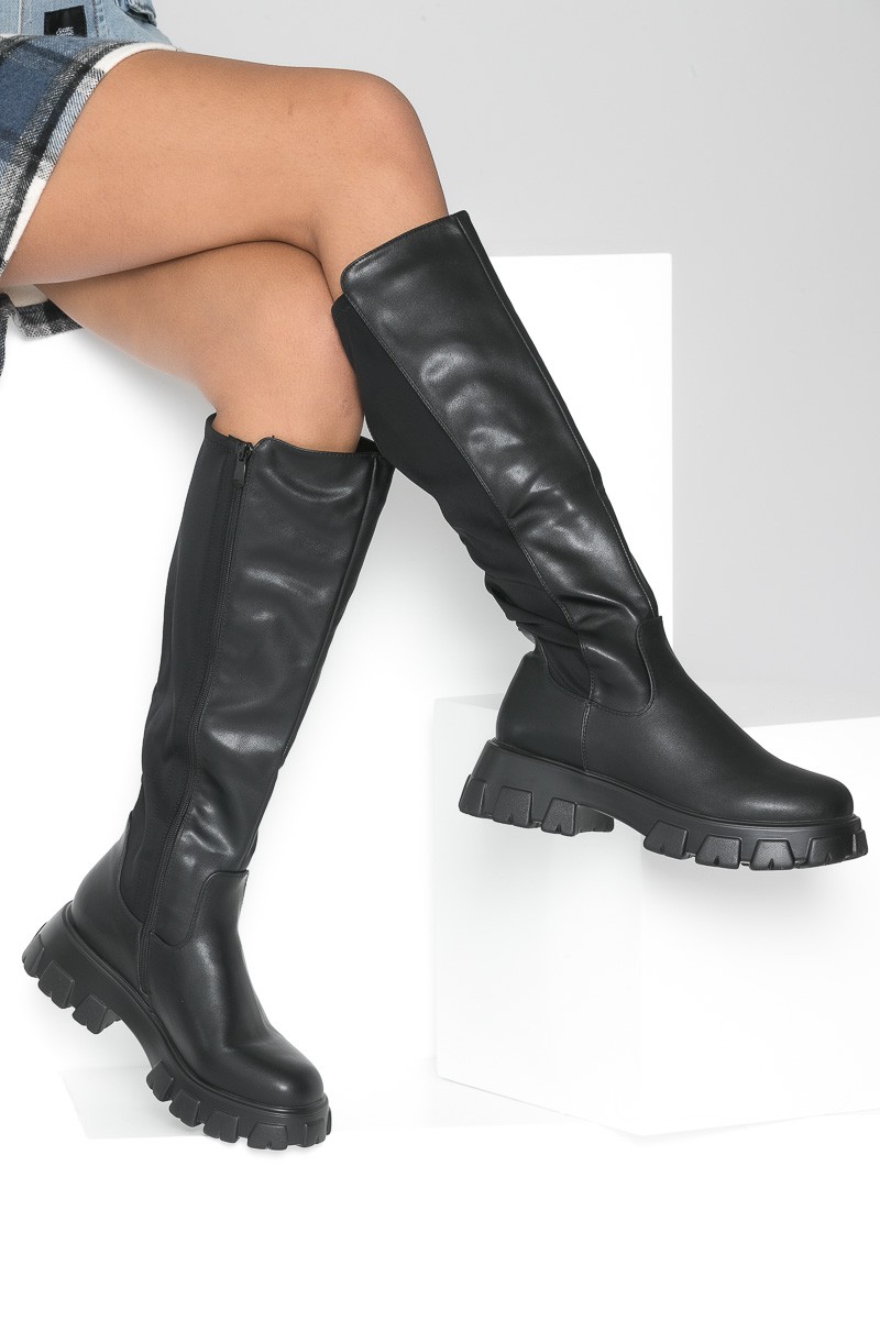 zalando bottes noires