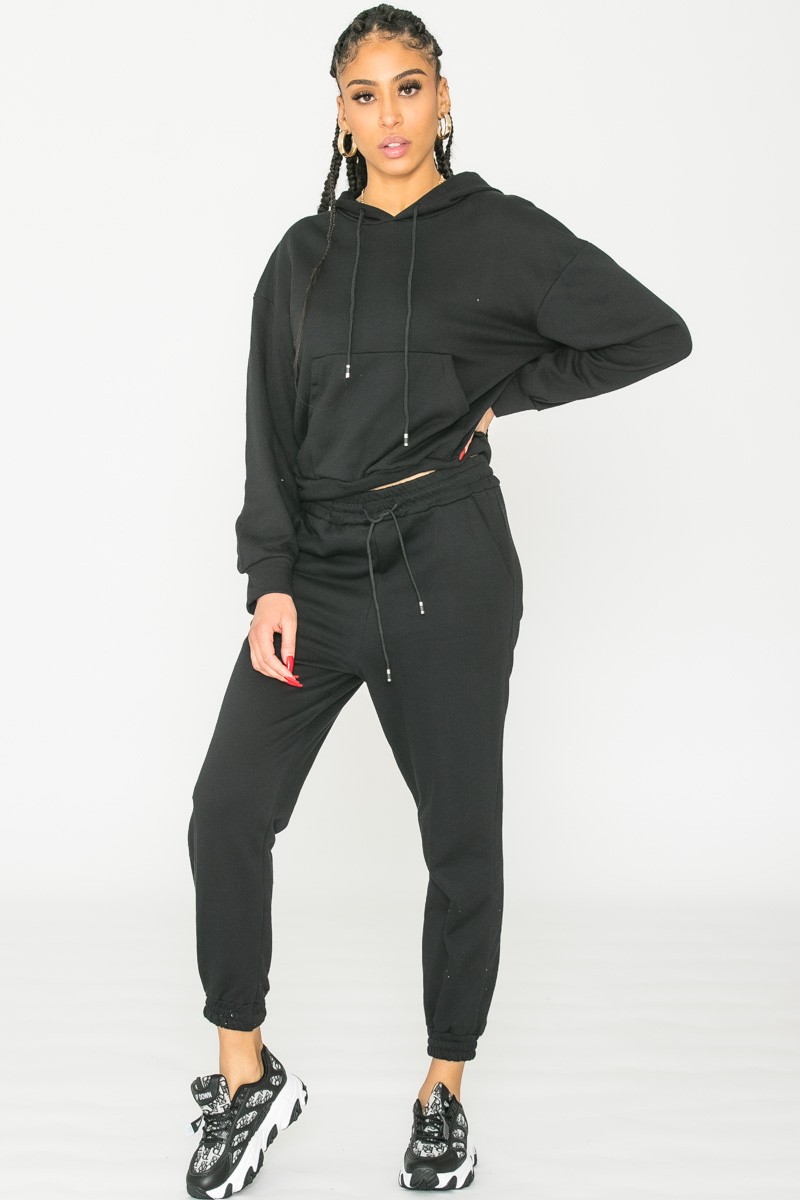 Ensemble jogging femme promo chic