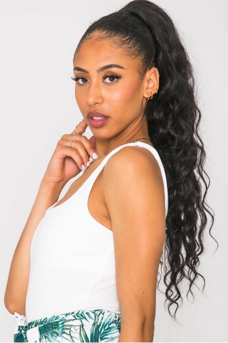 White ribbed bodysuit