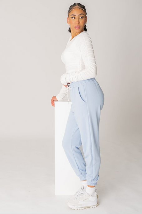 A collection of women's jogging bottoms at Brentiny Paris