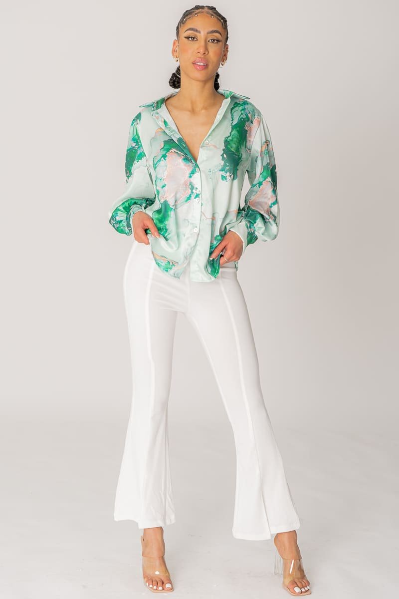 Pantalon flare femme on sale